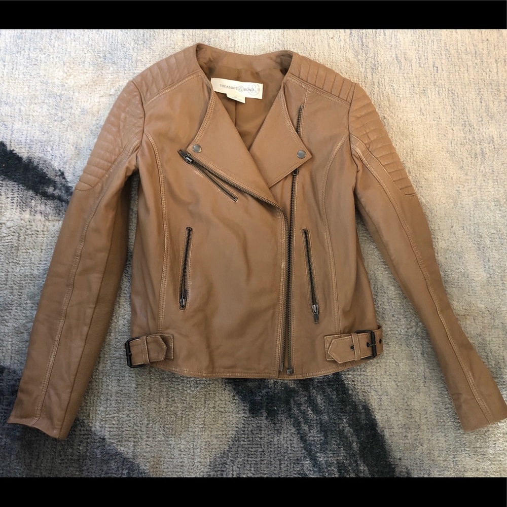 Treasure & Bond Leather Jacket